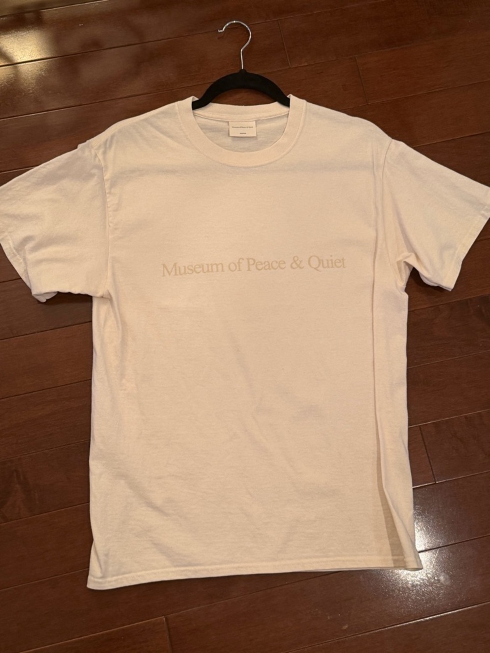 Museum of peace & quiet Cream Graphic T-Shirt